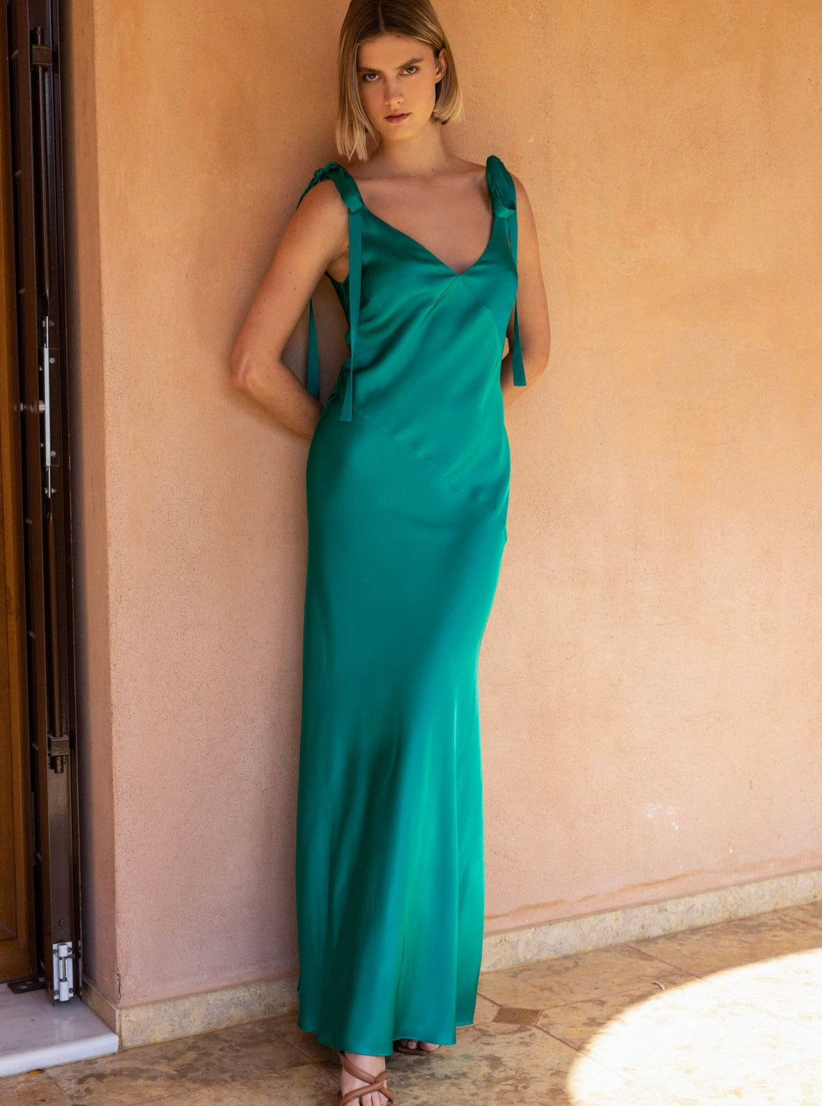 why is joy's dress green JOY DRESS