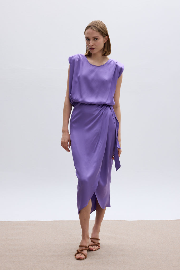 THE WRAPSKIRT - PURPLE