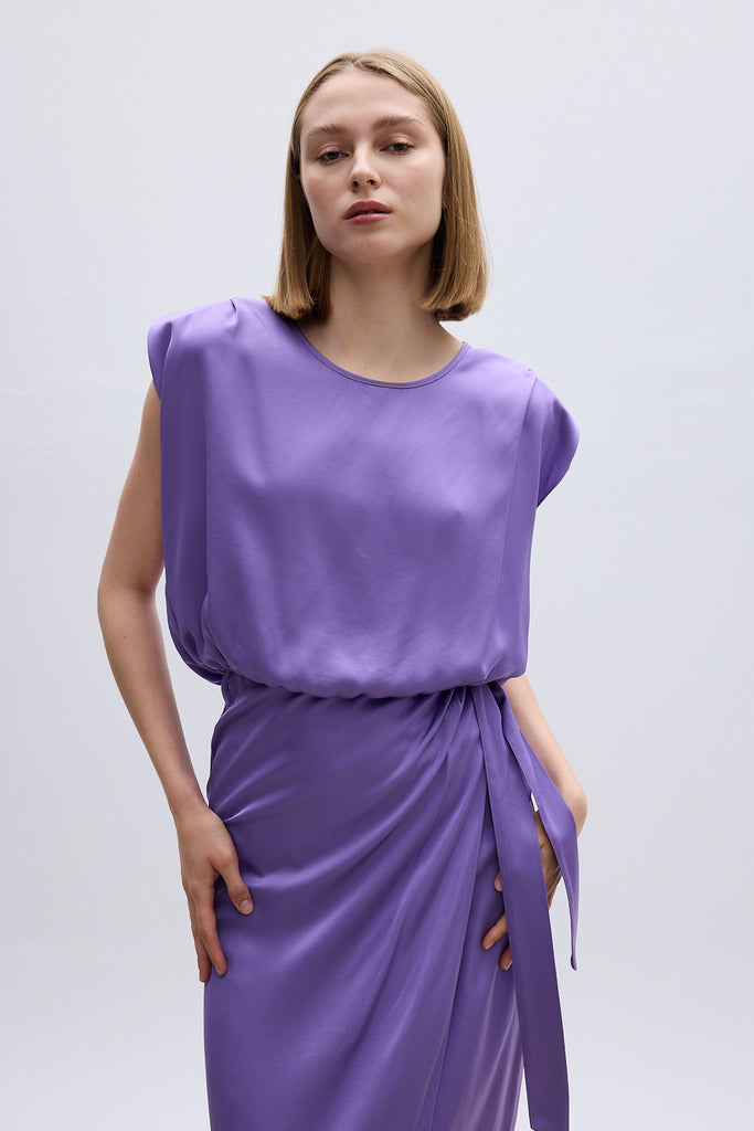 CLAIRE TOP - LILAC