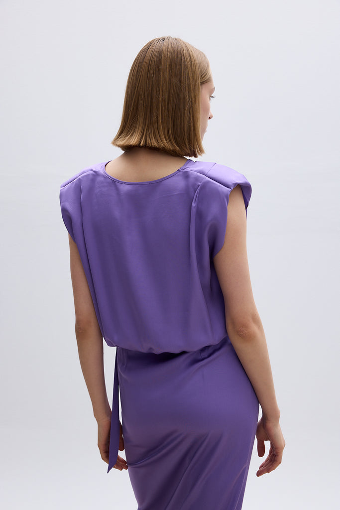 CLAIRE TOP - LILAC