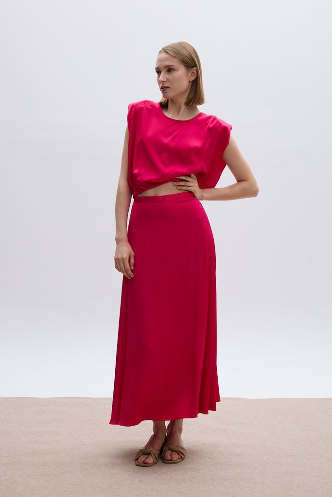 CLAIRE TOP - FUCHSIA