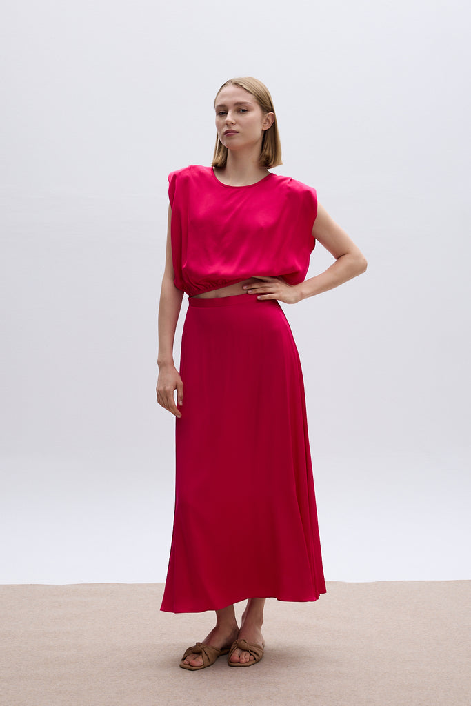 LUNA SKIRT - FUCHSIA