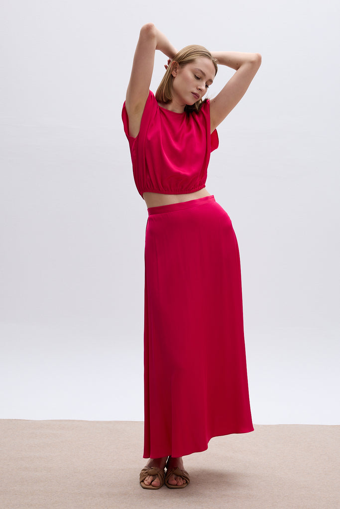 CLAIRE TOP - FUCHSIA