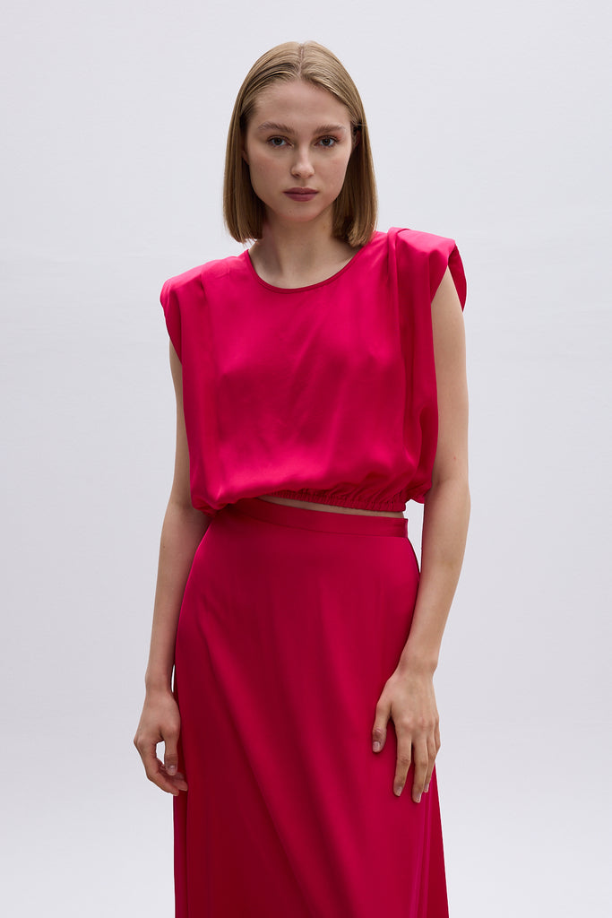 CLAIRE TOP - FUCHSIA