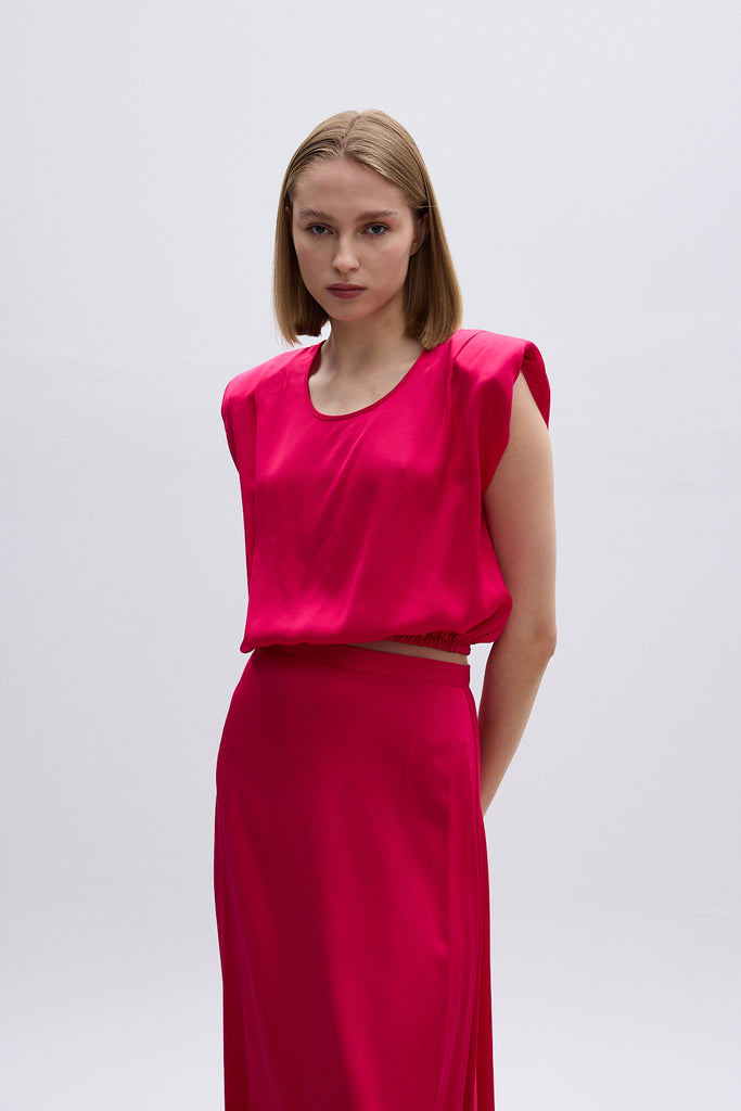CLAIRE TOP - FUCHSIA