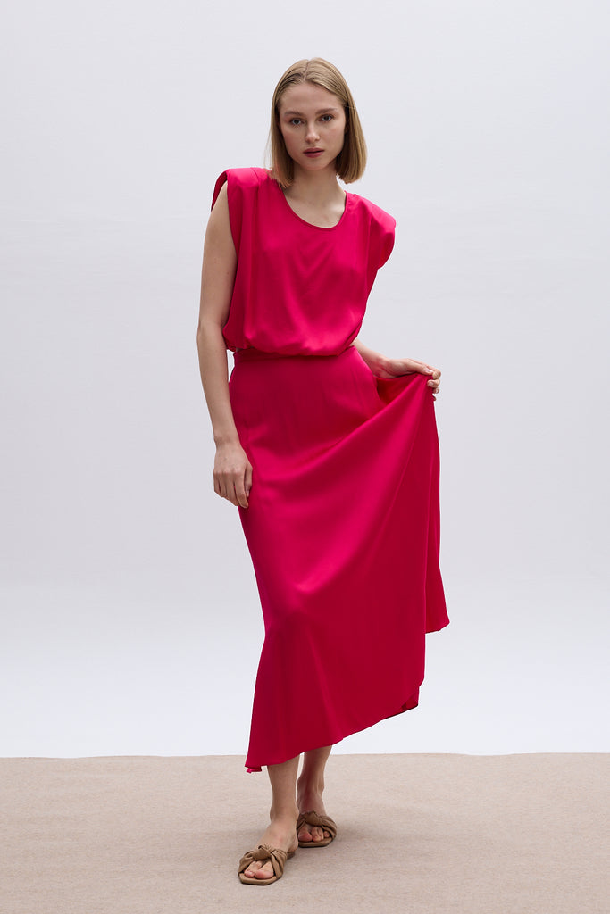 LUNA SKIRT - FUCHSIA