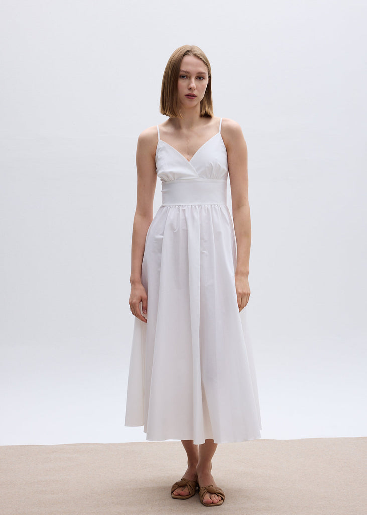 EDEN DRESS - WHITE COTTON