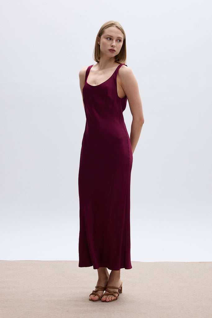 CHARLOTTE REVERSIBLE - FUCHSIA/BURGUNDY