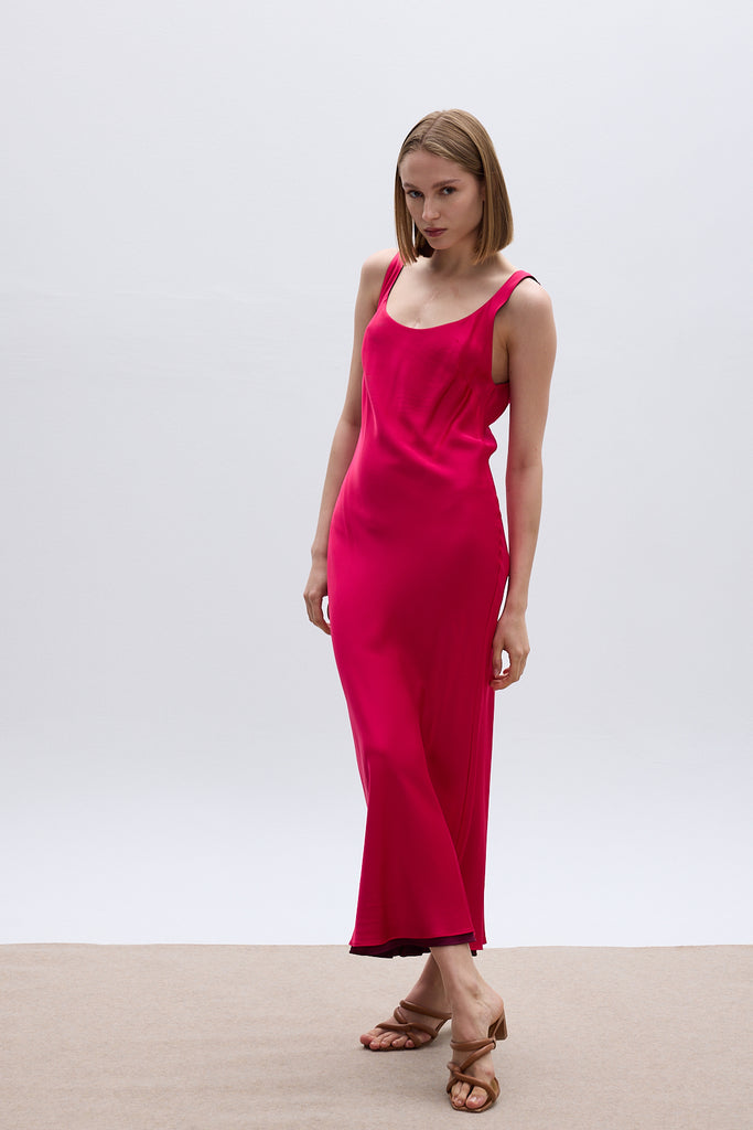 CHARLOTTE REVERSIBLE - FUCHSIA/BURGUNDY