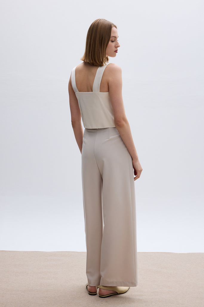 THE SUIT PANTS - ECRU